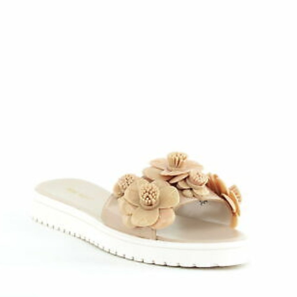 Nine West “Relly” Synthetic Sandals in Blush Sz. 8